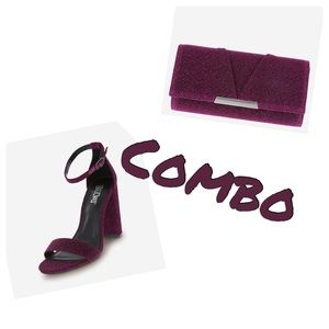 Shoes and handbag combo